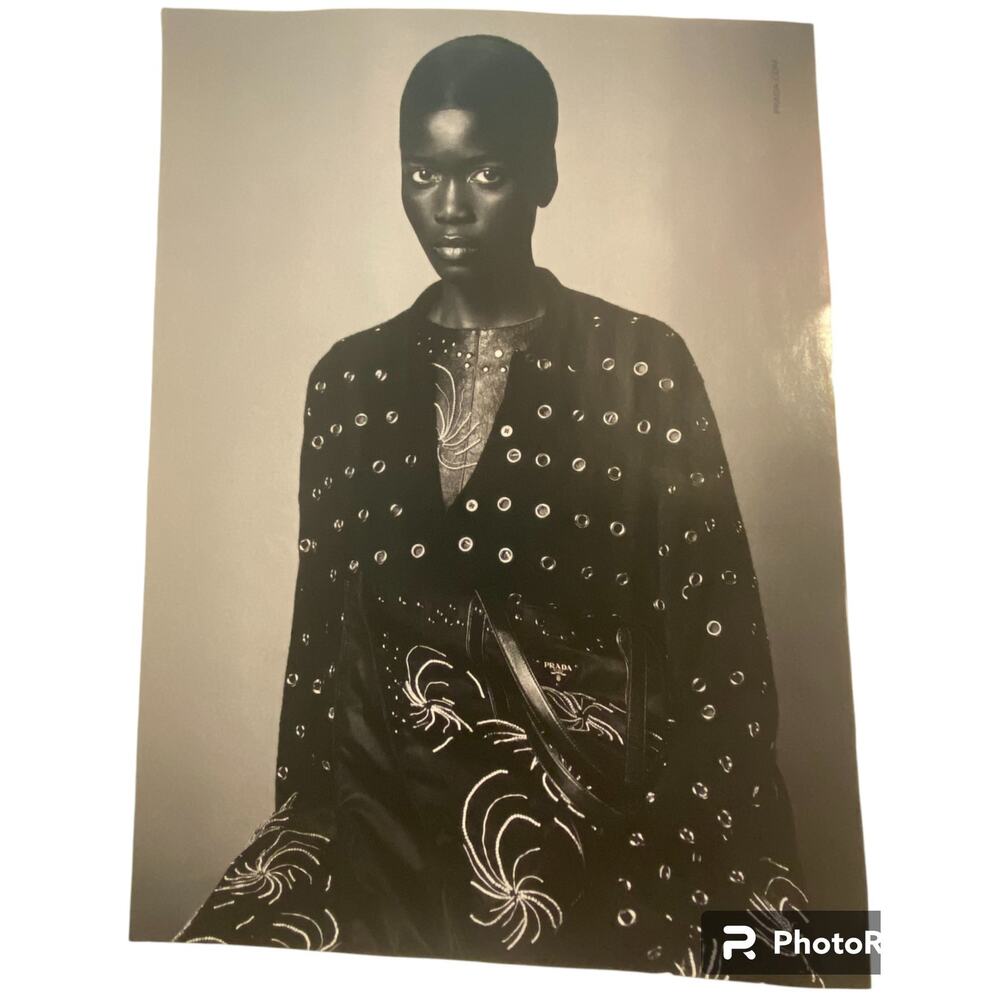 Prada and Bulgari Print Ad Campaign Spring 2024 8x10 Frame Ready Original